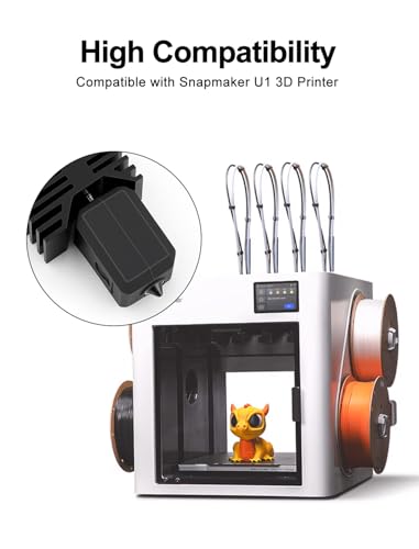 0.4mm Hardened Steel Nozzle U1 Hotend Assembly Compatible with Snapmaker U1 - size: 2 Pcs