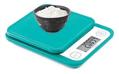 Ozeri® Garden and Kitchen Scale II with 420 Variable Graduation Technology® - color: Teal