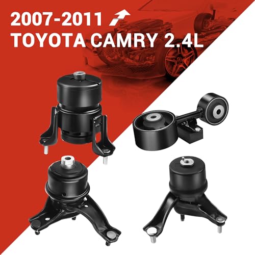 Engine Motor Mount fit for 2007 2008 2009 2010 2011 Toyota Camry 2.4L - size: 2007-2011 Toyota Camry 2.4L