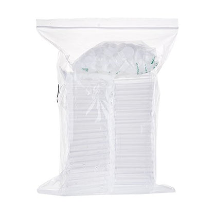 Craftdady 50pcs Transparent Clear Plastic Empty Storage Tubes Bead Container Set Test Bottles Organizers Boxes with Lid, 2.16x0.59 (55x15mm) - color: 50 Tubes, 55x15mm, Clear