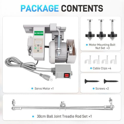 JURPLIX Servo Motor Sewing Machine 750W AC110V 1HP Brushless