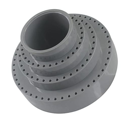 Luo ke-Drill Bits Rotary Burs Holder, 116 Hole Burr Storage Box for Rotary Bits (Grey) - color: Grey