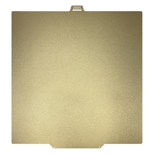 280x280mm Dual-Textured PEI Build Plate for QIDI Q2, Double-Sided Textured PEI Spring Steel Sheet Heat Bed with Strong Adhesion & Easy Part Removal - size: 280x280mm