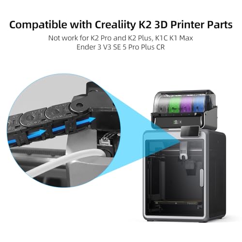 FYSETC Replacement Cord for Crealiity Print Head: K2 Original Hotend Cable Connect Extruder Hot End and Adapter Board for Crealiity K2 3D Printer Parts Not for K2-Pro