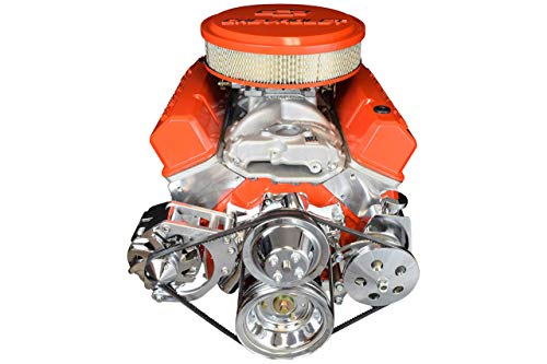 ICT Billet SBC Alternator/Power Steering Pump Accessory Drive Bracket Kit for Double Hump Heads 305 327 350 383 5.0L 5.7L V8 Designed & Manufactured in the USA 551576