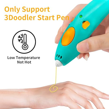 3D Pen PCL Filament Refill, Only Fit for 3Doodler Start 3D Pen, PCL Filament Refill Pack by DO3D (10 Colors) - color: Pcl 10 Colors