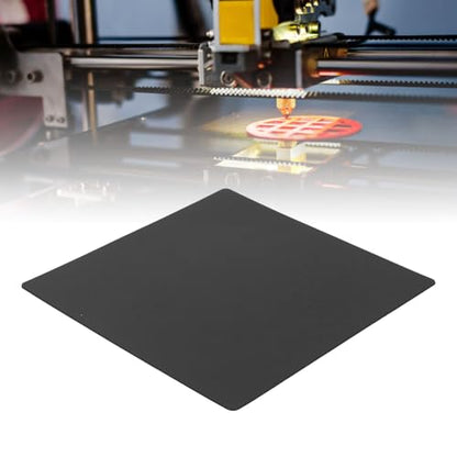 3D Printer Magnetic Build Plate, 220x220mm PEI Surface Flexible Rubber Base, High Temperature Hotbed Sticker Compatible with A8 A6 ET4 LONGER LK4 Series