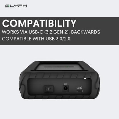 Glyph Blackbox PRO Desktop Drive 22TB - size: 22TB