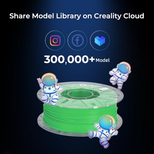 Creality Hyper PLA Filament 1.75mm, Ultramarine Green, 1-Pack, 1KG - color: Mountain Green, size: 1kg