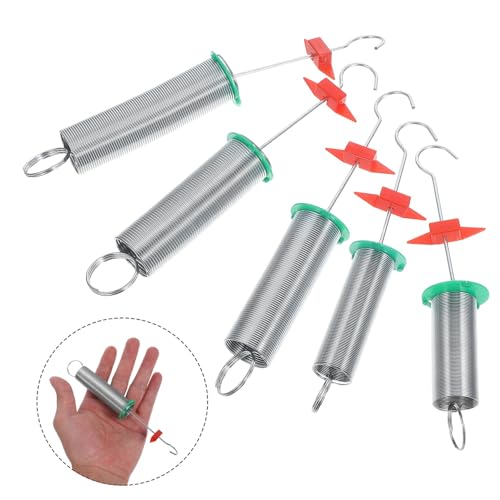 Garneck 10pcs Spiral Spring Kit for Physics Experiments Educational Hooke S Law Teaching Tools Reliable Compression Springs Assortment for School Science Supplies and Classroom Lab