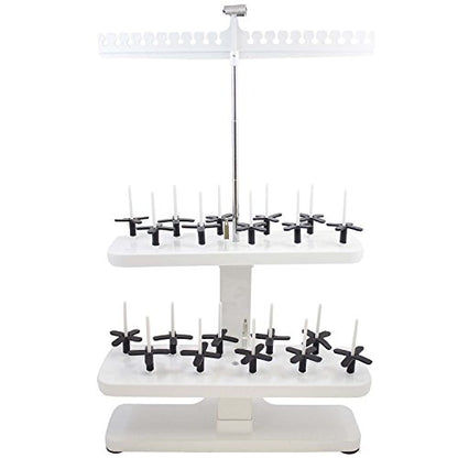 20 Spool Thread Stand for All Home Embroidery Machines Brother Babylock Janome Bernina Pfaff etc..