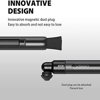 VSGO Lens Cleaning Pen with Power Switch and 2 Replaceable Carbon Tips