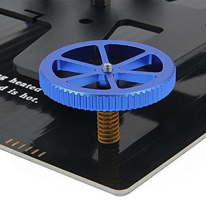 4PCS Aluminum Blue Hand Twist Leveling Nut - style: 60mm-Aluminum Blue