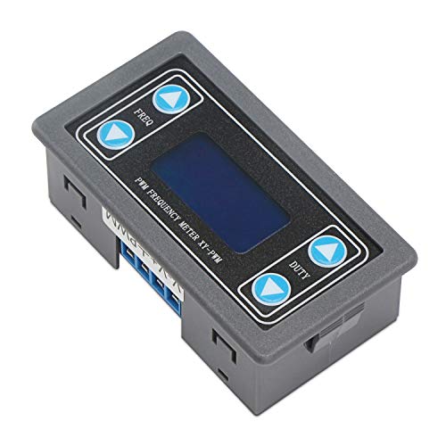 DROK Signal Generator, DC 3.3-30V Function Generator 5-30mA LCD Display PWM Pulse Frequency Duty Cycle Rectangular Wave Square Wave Signal Generator