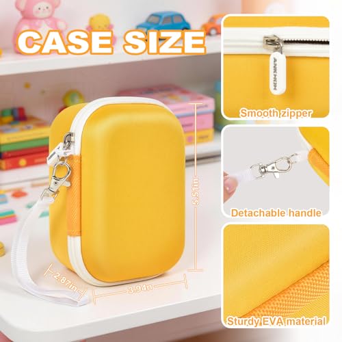 ANKHOH Handheld Microscope Case for Edubini for BEBANG and for BMDSAE - color: Yellow