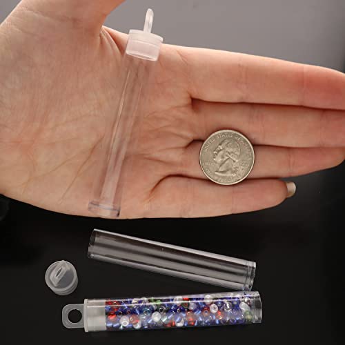 The Beadsmith Friction Tube Variation - size: 3" Long - 9/16" Dia - 100 Per Bag