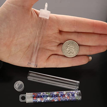 The Beadsmith Friction Tube Variation - size: 3" Long - 9/16" Dia - 100 Per Bag