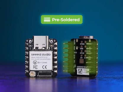 Seeed Studio XIAO ESP32S3 (Pre-Soldered) - color: ESP32S3, size: Pre-Soldered