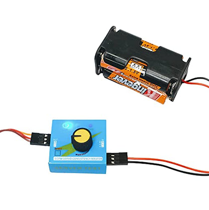 RC 4 Cell AA Battery Holder with Futaba FUT JR Plug/3-Pin Servo Connector | 6V Battery Holder with Dupont Connector | Battery Holder for Receiver Cars Heli Planes Boats