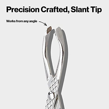 Revlon PerfecTweeze Slant Tip Tweezer, Silver, 1 Count - size: Pack of 1