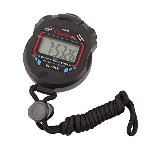 Stopwatch Digital Handheld Multi-Function Professional Handheld Electronic Digital LCD Chronograph Timer Stopwatch Sportwatch