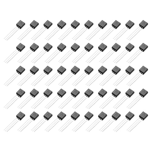 MECCANIXITY 50Pcs 78L05 Transistor Kit, +5V 100mA TO-92 - style: 78L05 +5V