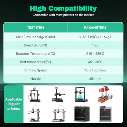 3DHoJor Silk PLA Filament 1.75mm Black Green Dual Color PLA 3D Printer Filament 2 in 1 Coextrusion 1KG Spool(2.2lbs) 3D Printing Filament Dimensional Accuracy +/- 0.03mm Fits for Most FDM 3D Printers - color: Black Green