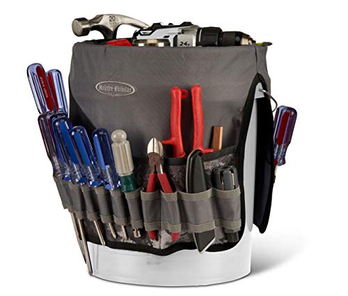 McGuire-Nicholas Bucket Organizer, 5gal Bucket, 1 Pack, Black - style: 36 Pockets
