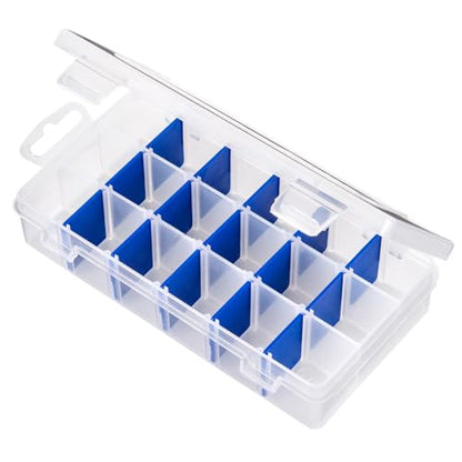 Flambeau Outdoors 2003 Tuff Tainer 18 Compartments 15 Zerust Dividers, Blue