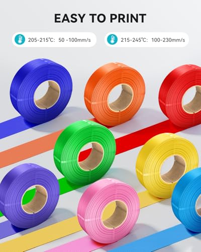 SUNLU Matte PLA Filament Refill 1.75mm 4KG, White*4 - color: White+white+white+white, size: Matte Pla Refill
