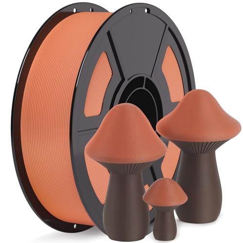 iSANMATE Matte PLA Filament 1.75mm Orange Red PLA 30-300mm/s 1KG for Bambu - color: Orange Red