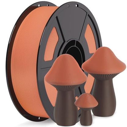iSANMATE Matte PLA Filament 1.75mm Orange Red PLA 30-300mm/s 1KG for Bambu - color: Orange Red