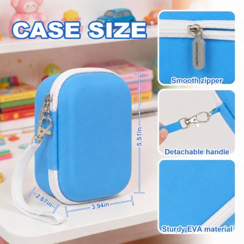 ANKHOH Handheld Microscope Case for Edubini for BEBANG for BMDSAE, Blue - color: Blue
