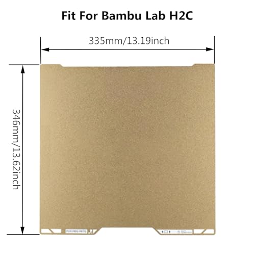 H2C/A2L Cold Printing Build Plate Upgraded No-Heating No Glue Bed - color: For H2C