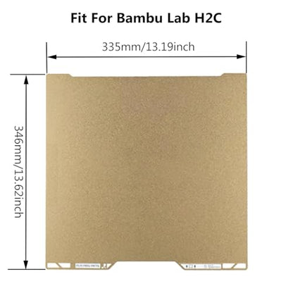 H2C/A2L Cold Printing Build Plate Upgraded No-Heating No Glue Bed - color: For H2C