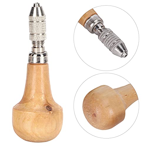 Yctze 3-Piece Pin Vise Graver Type Chuck Set, SingleEnd Lock Nozzle for Gold Jewelry Making, Wood Beading, and Micro Engraving Tool