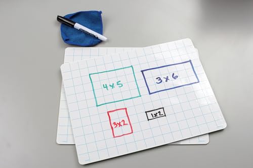 Teacher Created Resources Math Grid Dry Erase Boards (TCR77253) - style: Math Grid