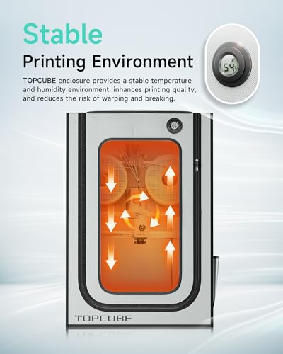 TOPCUBE 3D Printer Enclosure for Bambu Lab A1 Combo AMS Lite Top Mounting - size: A1 AMS Lite Top-Mount