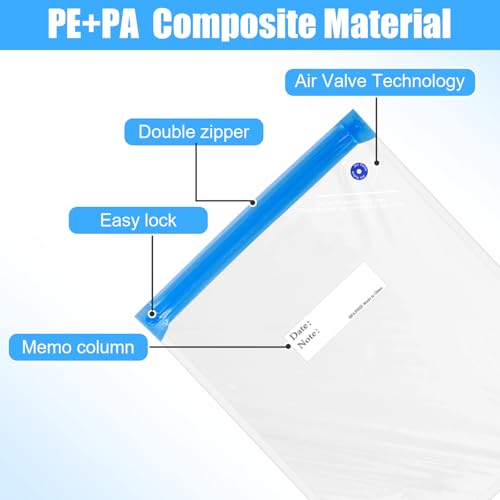 70Pcs 3D Printer Filament Storage Bags 13.4 x 11.8 Inch