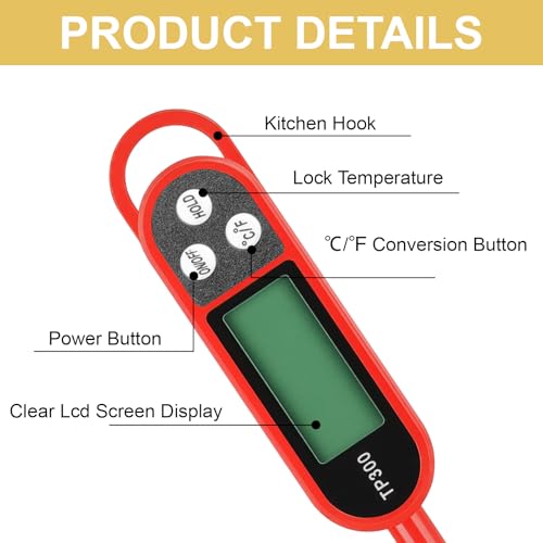 24 PCS Digital Meat Thermometer, Instant Read Food Thermometer
