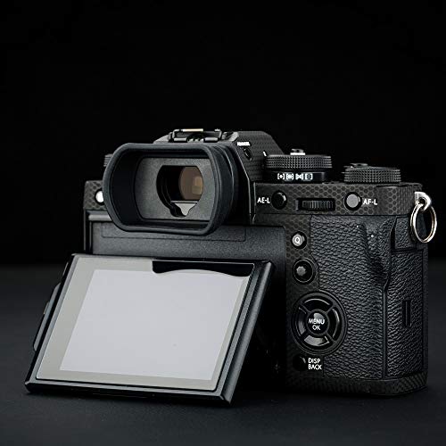 Kiwifotos Long Soft Viewfinder Eyecup Eyepiece for Fuji X-T5 X-T4 X-T3 X-H2 - size: For Fuji X-T5 X-T4 X-T3 GFX100S & More Camera