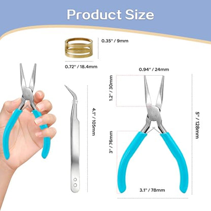 Mini Jewelry Pliers Small Needle Nose Pliers for Jewelry Making