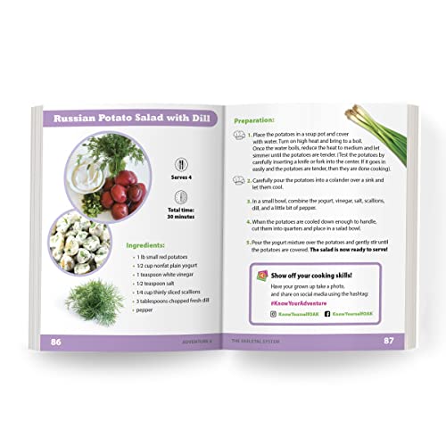 Know Yourself - The Skeletal System: Adventure 2, Human Anatomy for Kids, Best Interactive Activity Workbook to Teach How Your Body Works, STEM & STEAM, Ages 8-12