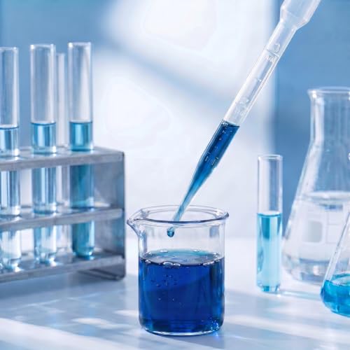 50 PCS 3ml Disposable Plastic Transfer Pipettes, Graduated Droppers