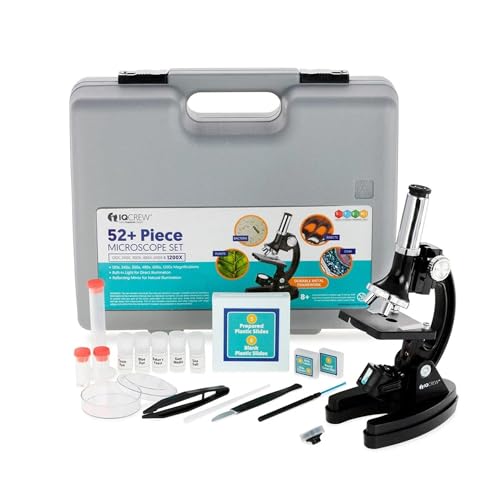 AmScope M30-ABS-KT51 STEM Microscope Kit, Monocular, Black - style: B) Black Microscope Kit