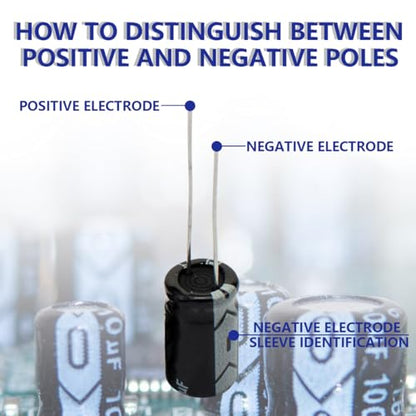 50 Pcs Electrolytic Capacitor 33uF 25V Aluminum Radial Electrolytic Capacitors - style: 25V 33uF