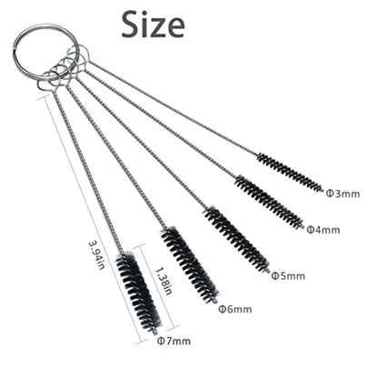 Carburetor Carbon Dirt Jet Remove Cleaner Tool Kit - color: 13 Cleaning Wires Set + 10 Cleaning Needles + 5 Nylon Brushes Tool Kit