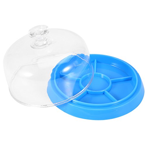 Sonew Watch Movement Dust Cover, Moistureproof Anti-dust Tray Storage Box for Watches Movement Parts