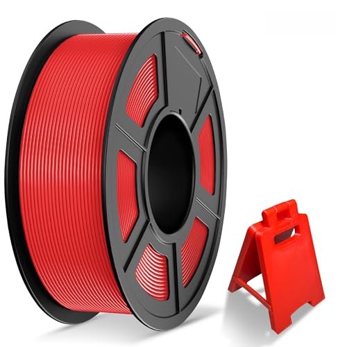 TECBEARS PLA+ Filament 1.75, 1kg Red - color: 1kg Red