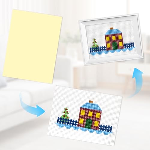 Self Stick Mounting Board 5 X 7 inch, for Cross Stitch, Photo Frame Backing （10 Pack） - size: 5*7
